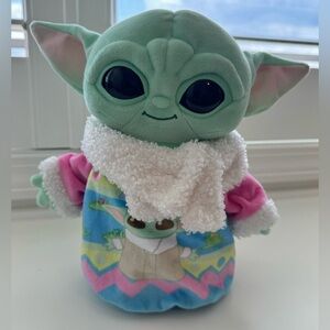 2023 STAR WARS Grogu The‎ Child 9” Plush Baby Yoda MANDALORIAN Easter Egg Robe